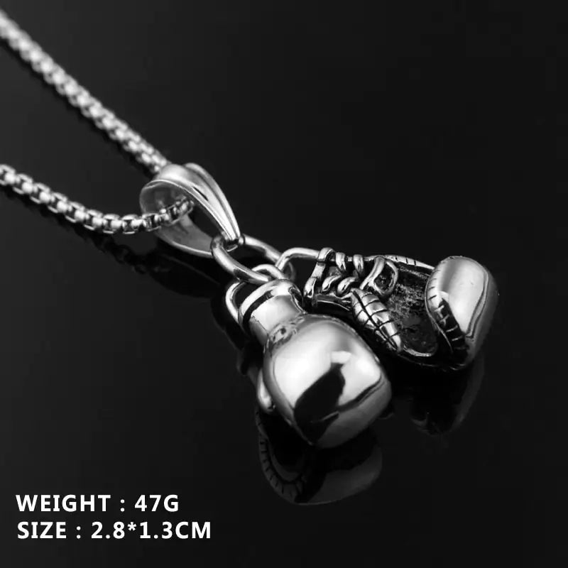 YADA NEW Luxury Mini Boxing Glove Present & Necklace