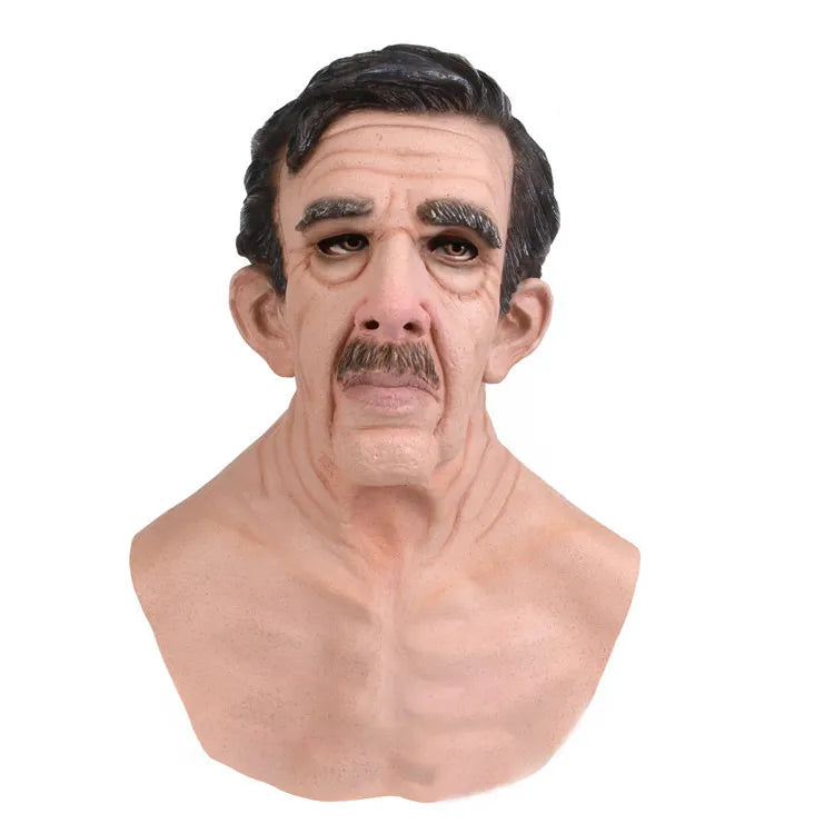 Halloween Scary Full-Face Latex Mask