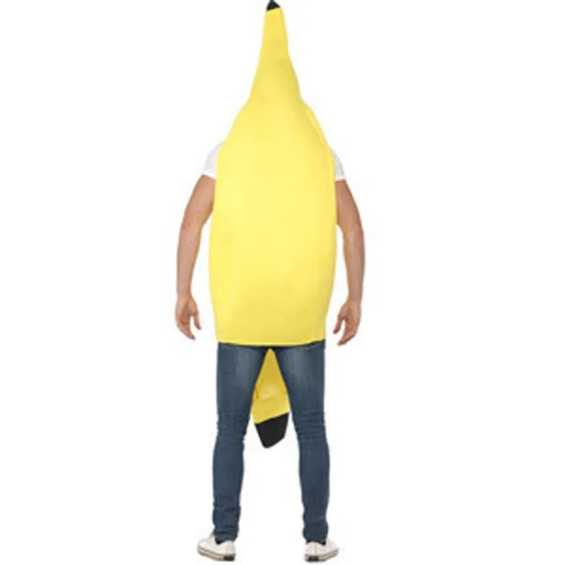 Men's Cosplay Adult Fancy Dress Funny Sexy Banana Costume