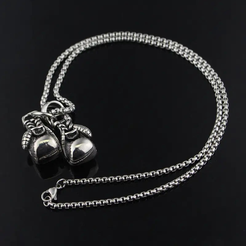 YADA NEW Luxury Mini Boxing Glove Present & Necklace