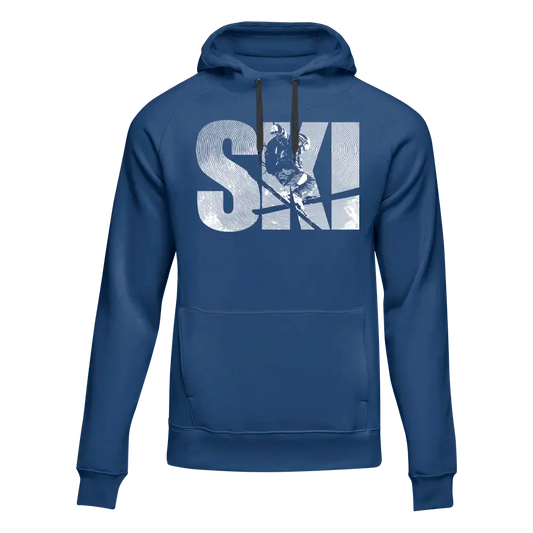 Ski Adult Fleece Hooded Sweatshirt