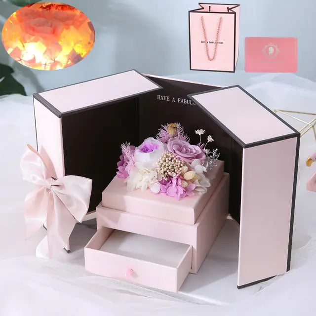 Eternal Rose Flower Gift Box